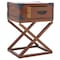 Safavieh Dunstan Accent Table- Autumn Leaf - 25.5 x 15 x 19 in. AMH5720D - alternate 2
